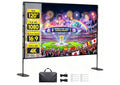 120” Outdoor Projector Screen With Stand.