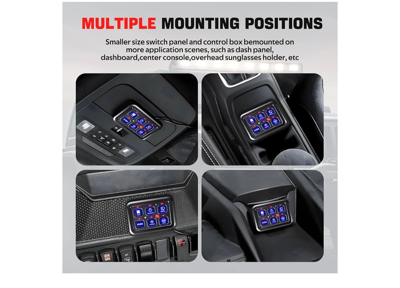 6 Switch Panel System Universal.