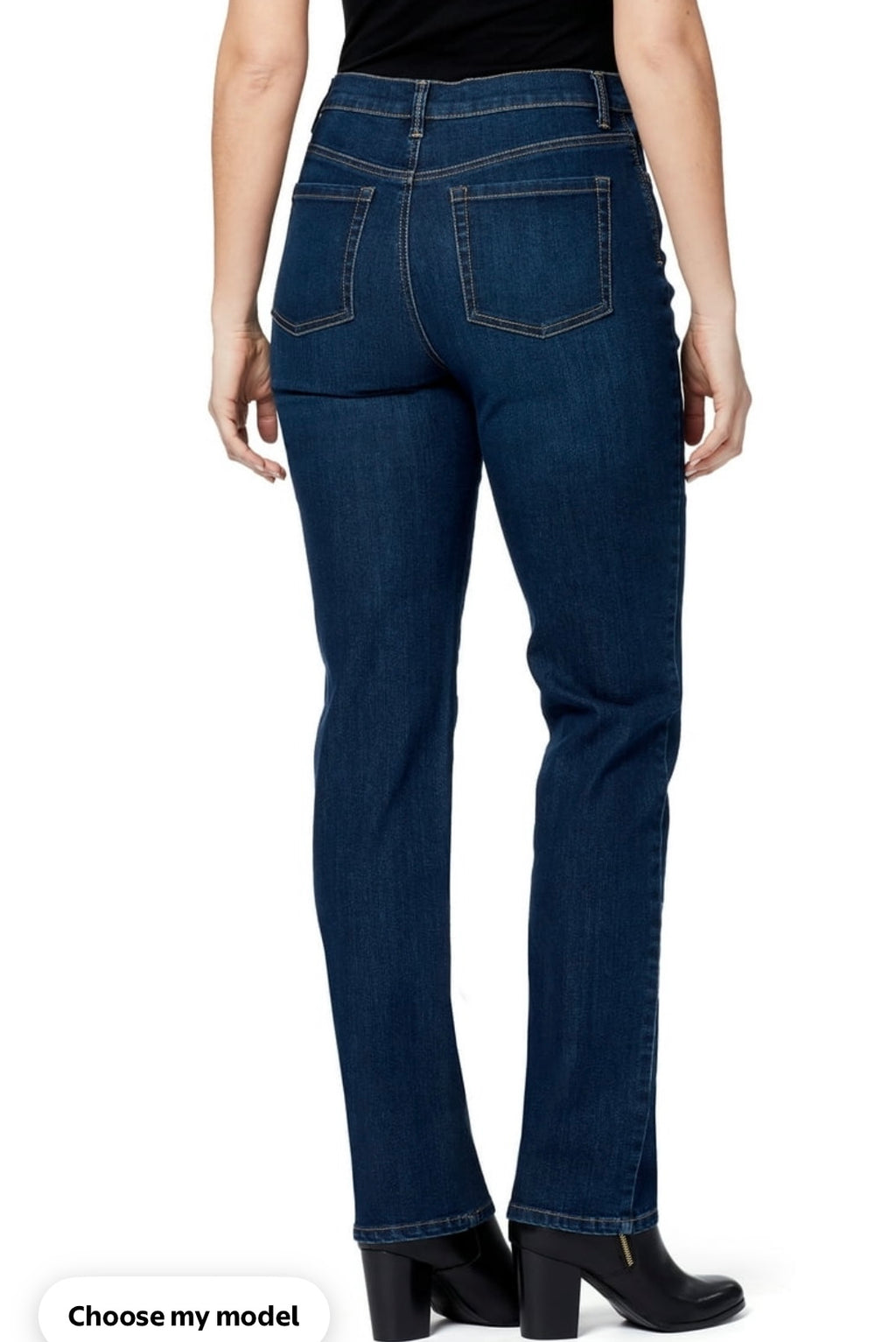 Gloria Vanderbilt women’s Amanda High Rise Straight Leg.