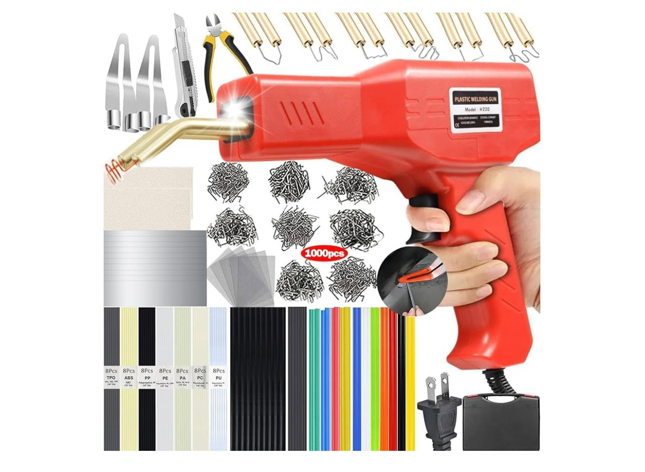 Upgraded 220watt Plastic Welder repair kit.