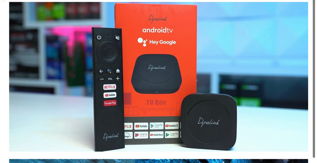 Dynalink Android TV. Hey Google.