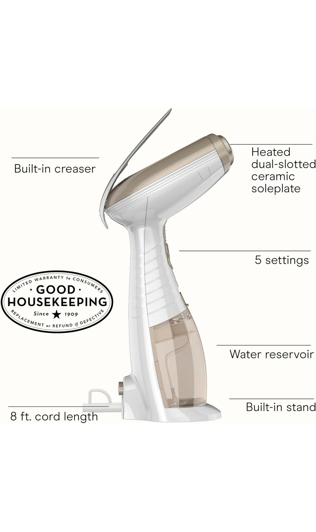 Conair handheld garment steamer