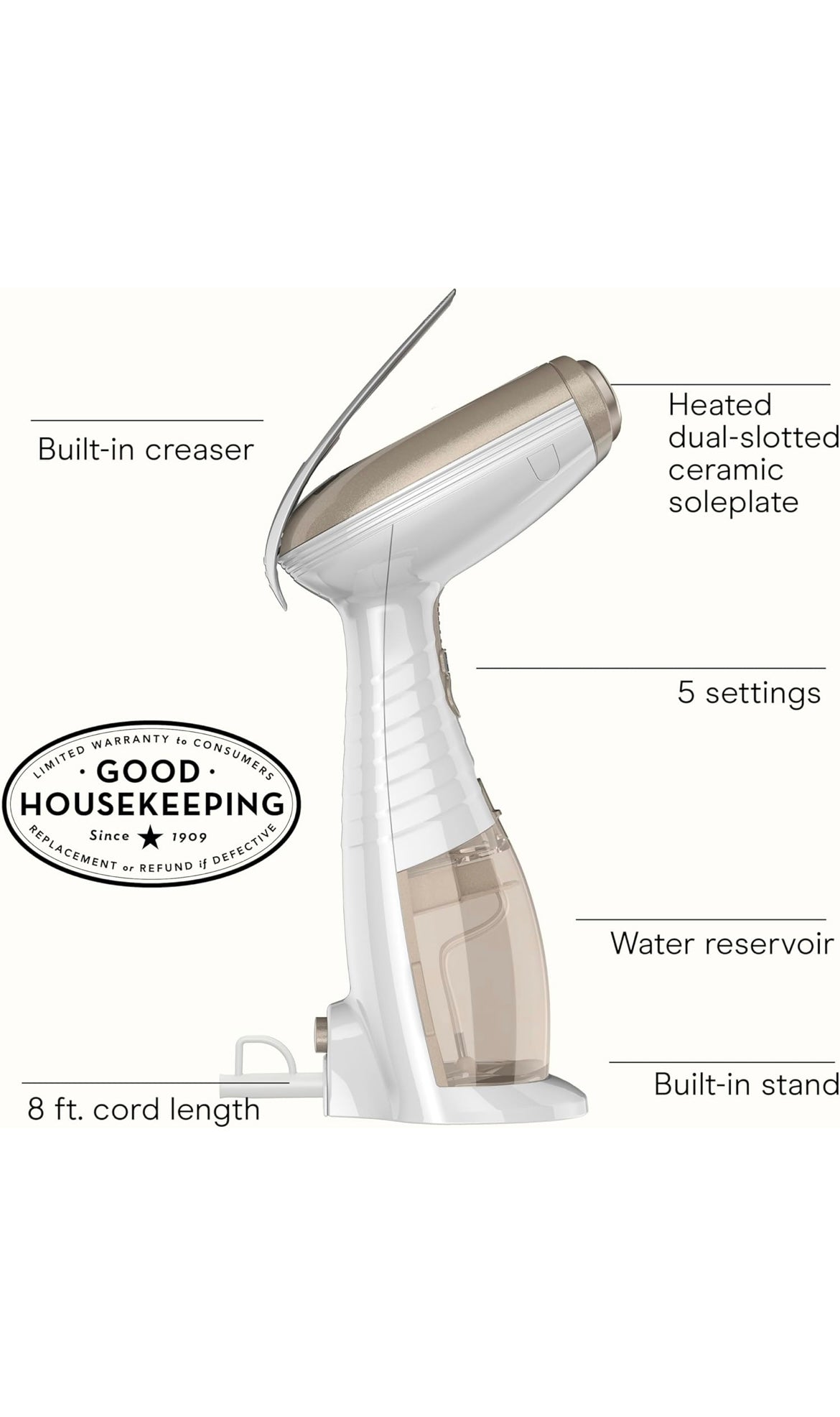 Conair handheld garment steamer