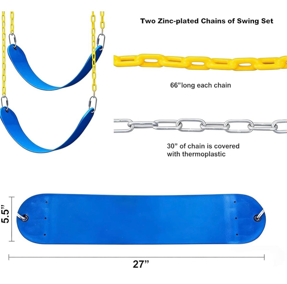 ABUSA Heavy Duty Children swingset Replacement.