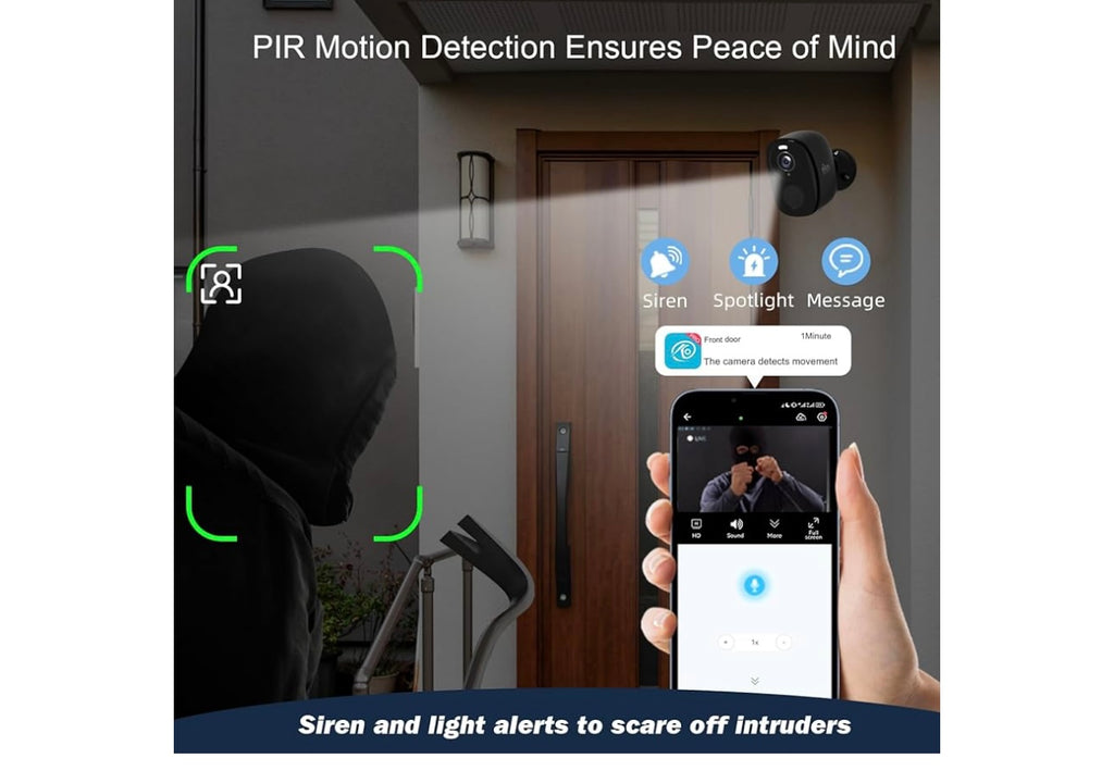 Rraycom 4 pack Security Cameras.