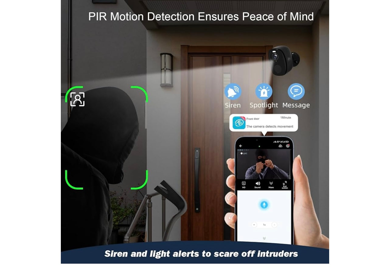 Rraycom 4 pack Security Cameras.