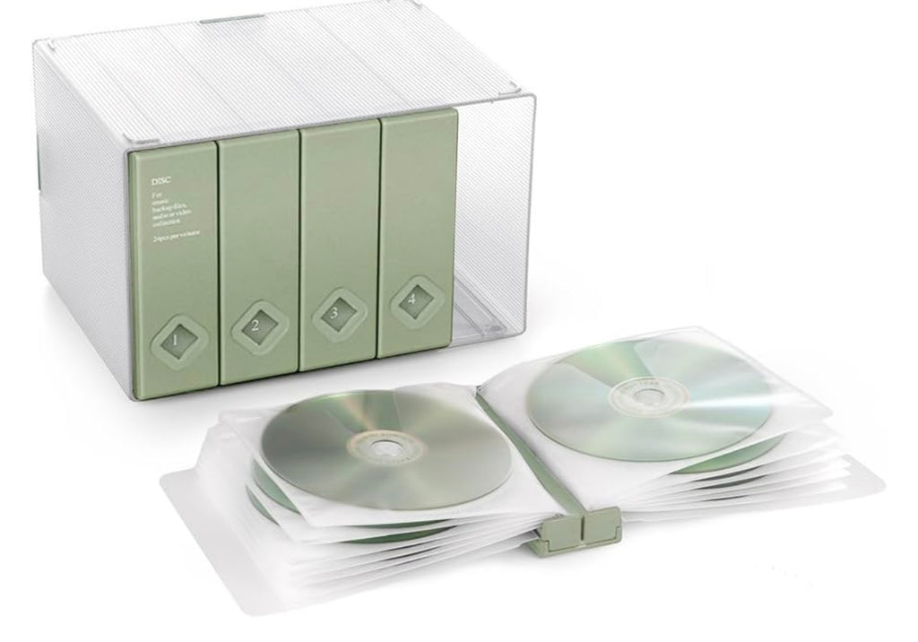 CD Case 120 Capacity Cd/DVD Case Holders.
