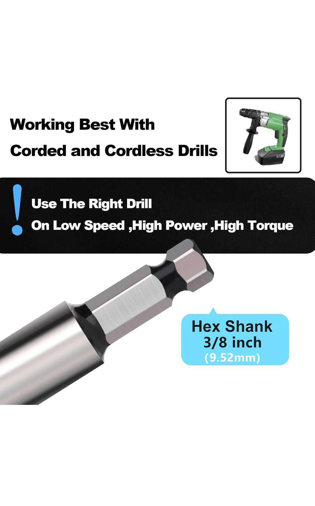 Auger bit for wood long auger drill bit