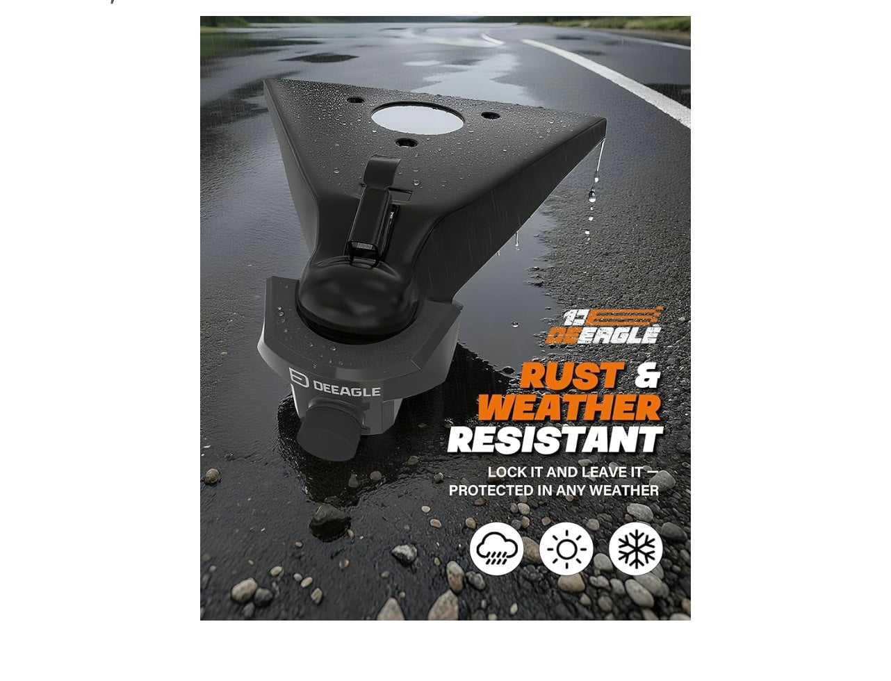 Zoblise Trailer Lock For Ball Hitch.