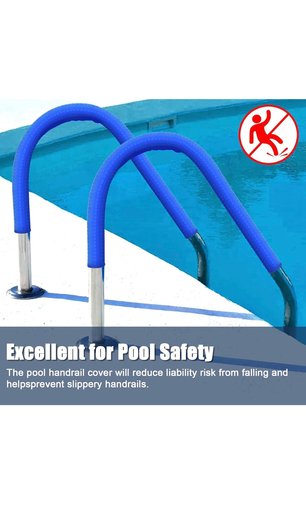 Pool handrail covers