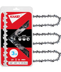 KAKEI 3x Chainsaw blades.