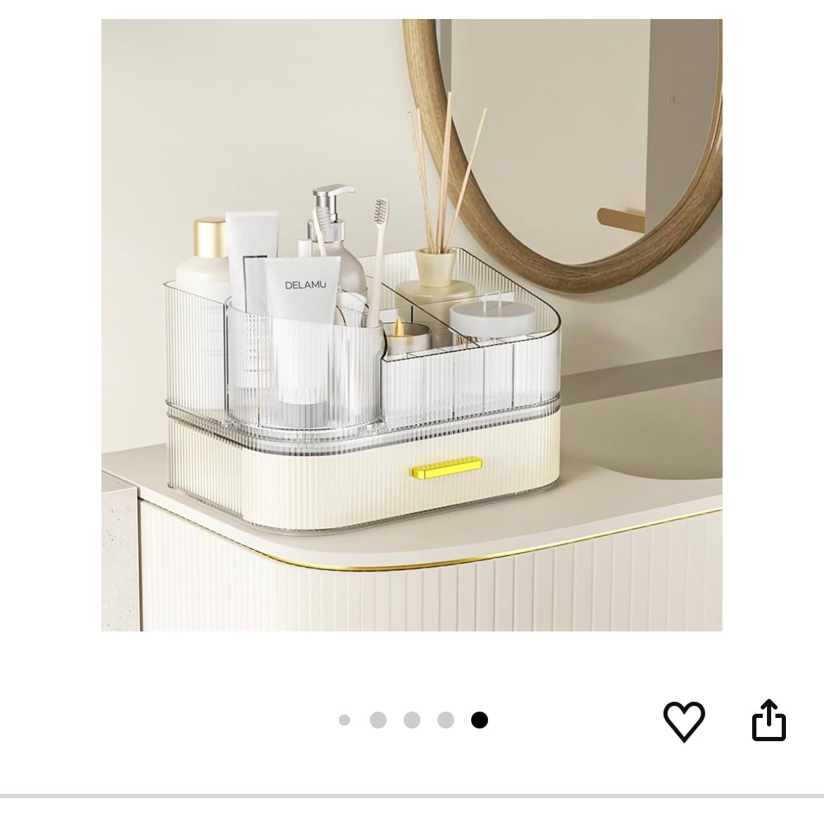 Makeup organizer