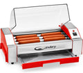 The Candery Electric Hot Dog Roller - Sausage Grill Cooker Machine - 6 Hot Dog Capacity New Open Box