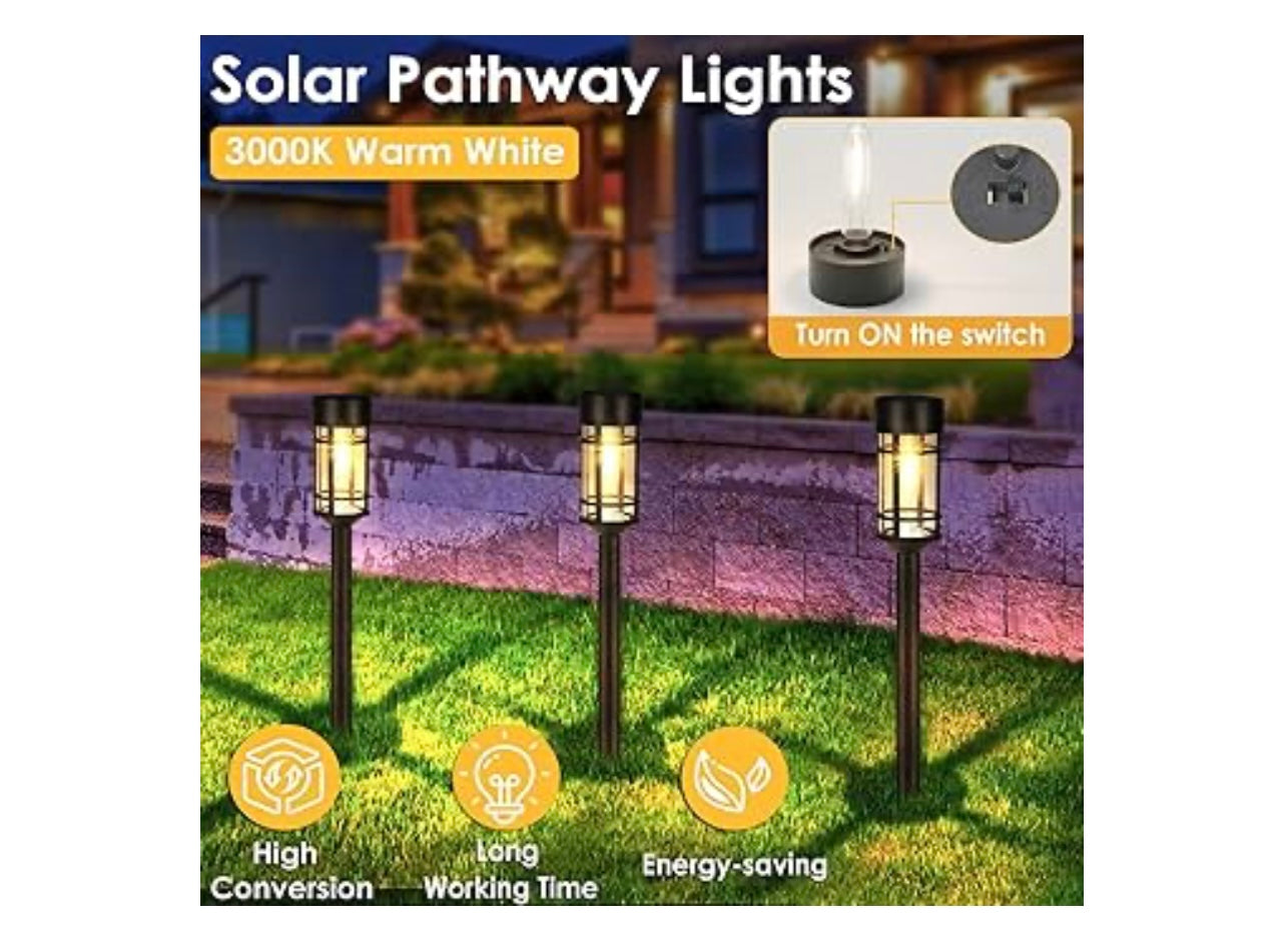 Mancra Solar Pathway Lights.