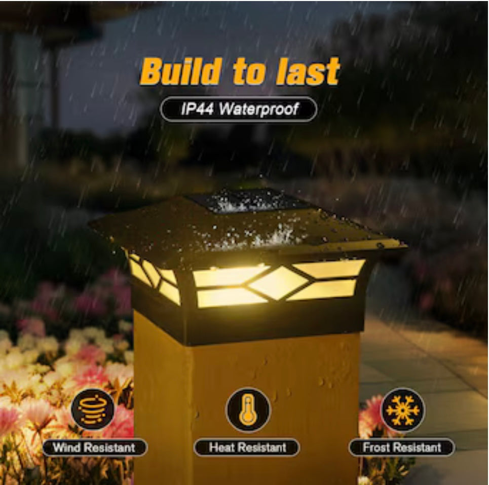Afoxos 12 pack Solar Post Cap Lights.