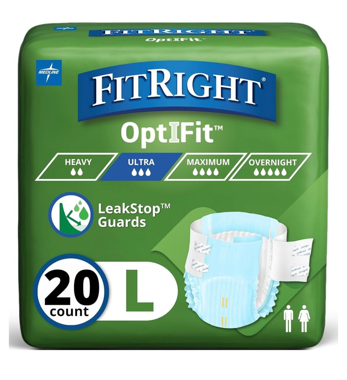 Fitright adult diapers