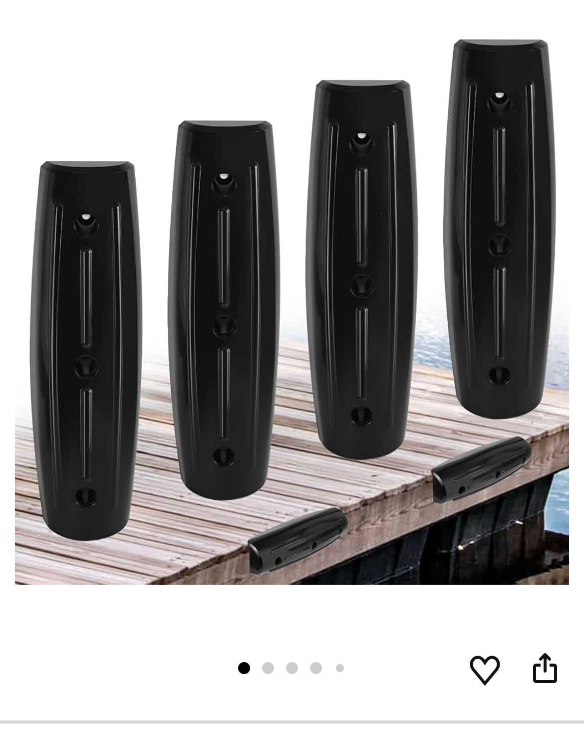 Boat dock bumper 4 pack