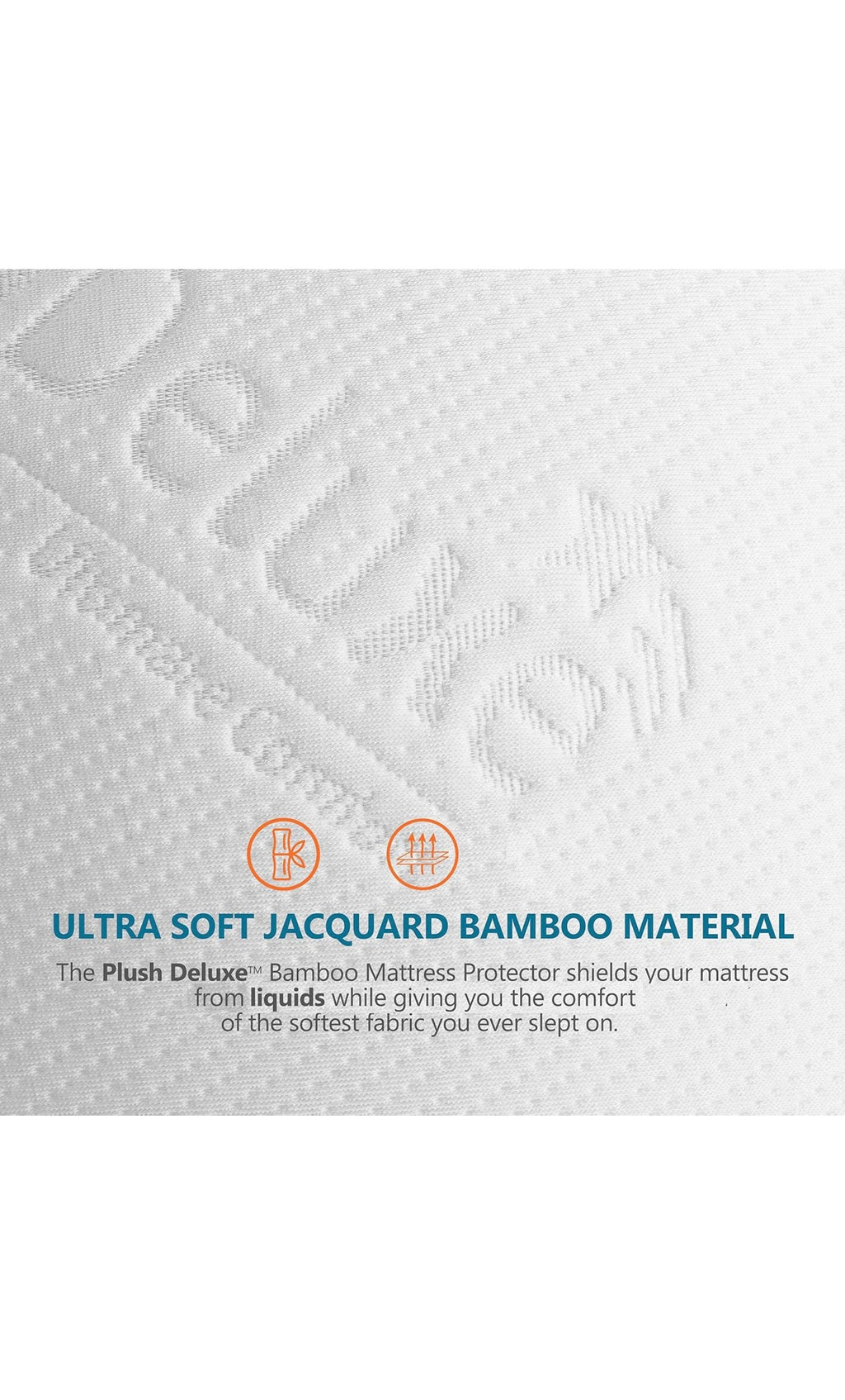 Bamboo mattress protector king size