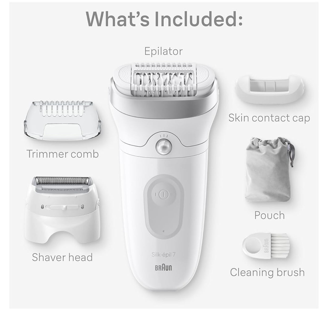 Braun Silk 7.