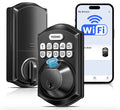TEEHO TE012W Wi-Fi Smart Lock Matte Black