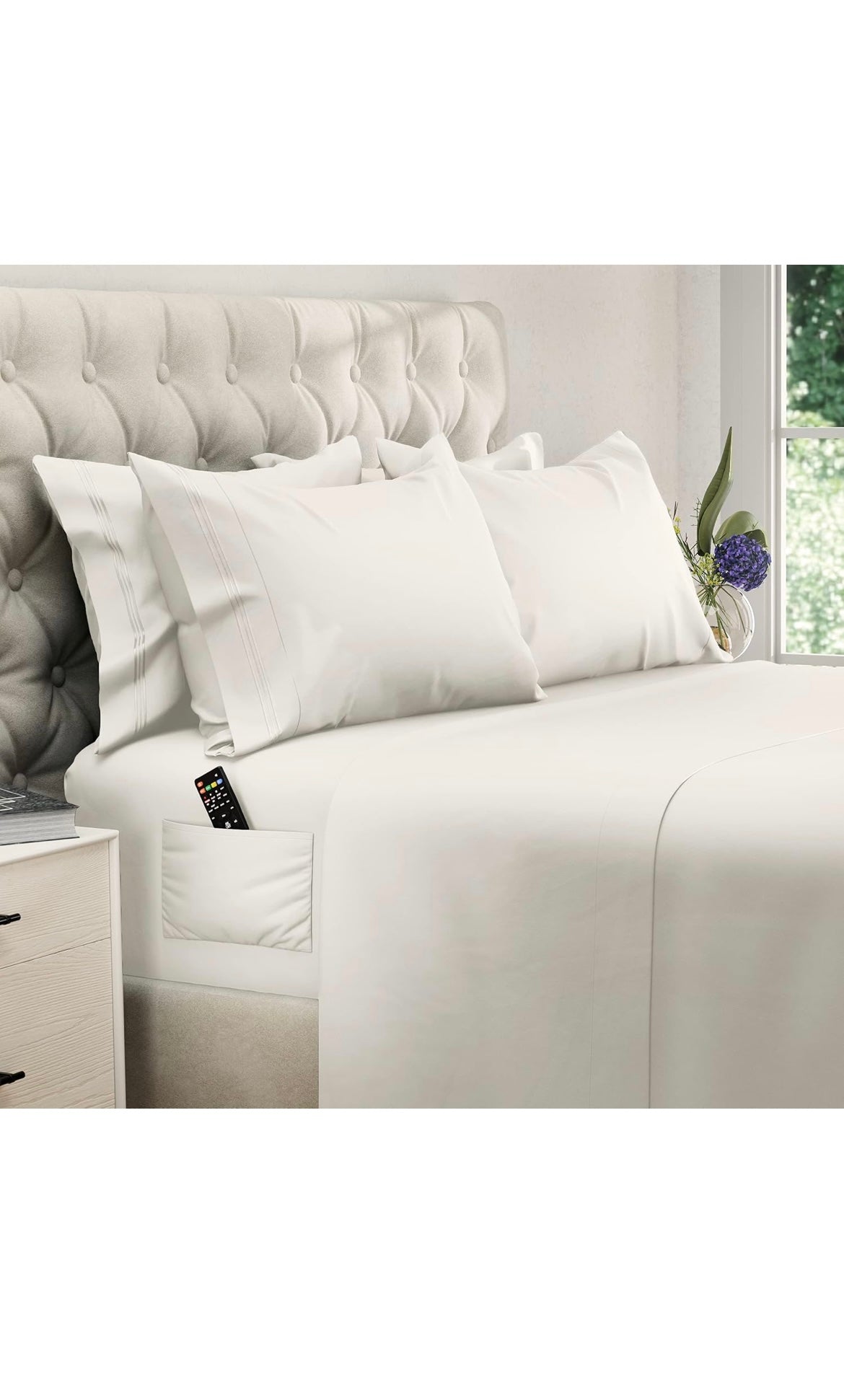 Dreamcare king size sheet set 6 pcs