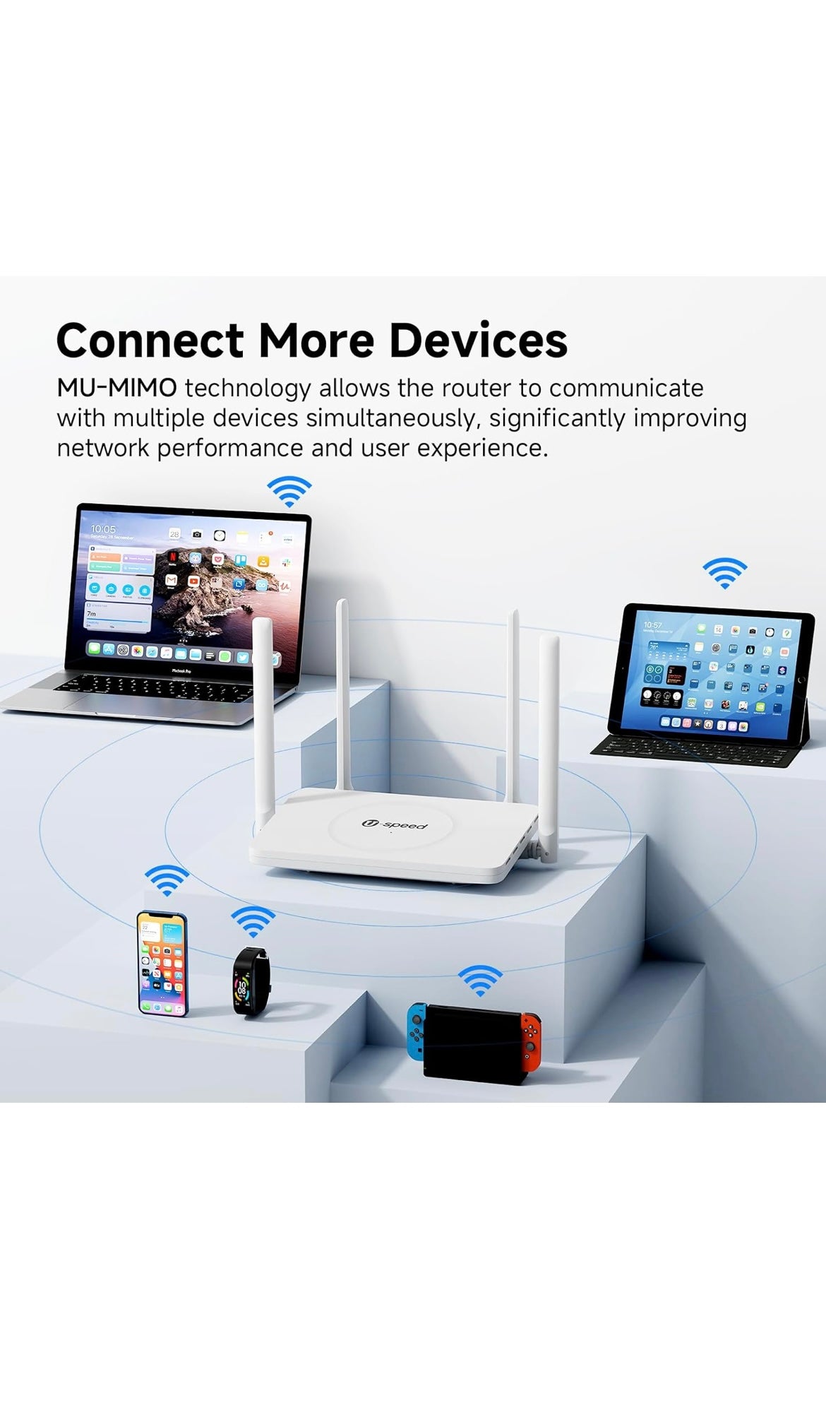 U-speed WiFi router ac1200