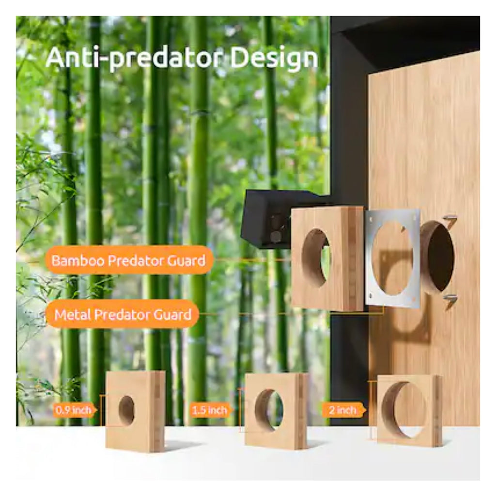 Birdfy Nest Smart-Dual Camera Birdhouse.