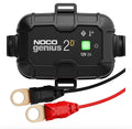 NOCO GENIUS2D: 2A 12V Smart Onboard Battery Charger - Direct-Mount Automatic Maintainer, Trickle Charger & Desulfator with Overcharge Protection & Temperature Compensation – for Lead-Acid Batteries