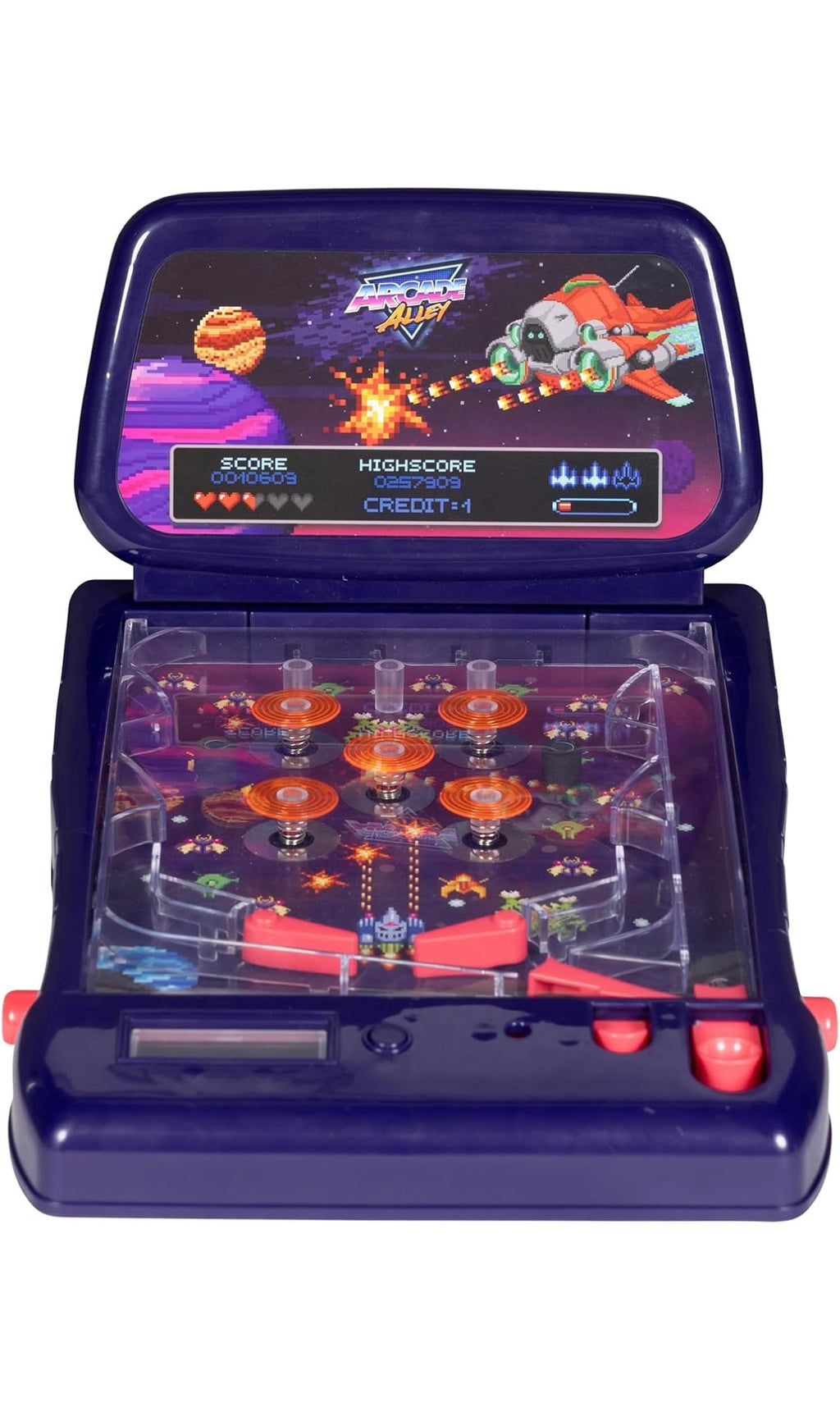 Table top pinball machine