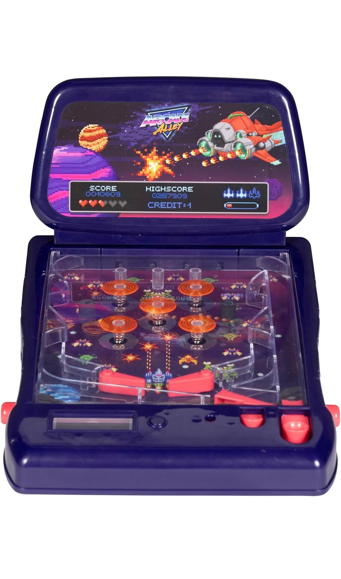 Table top pinball machine