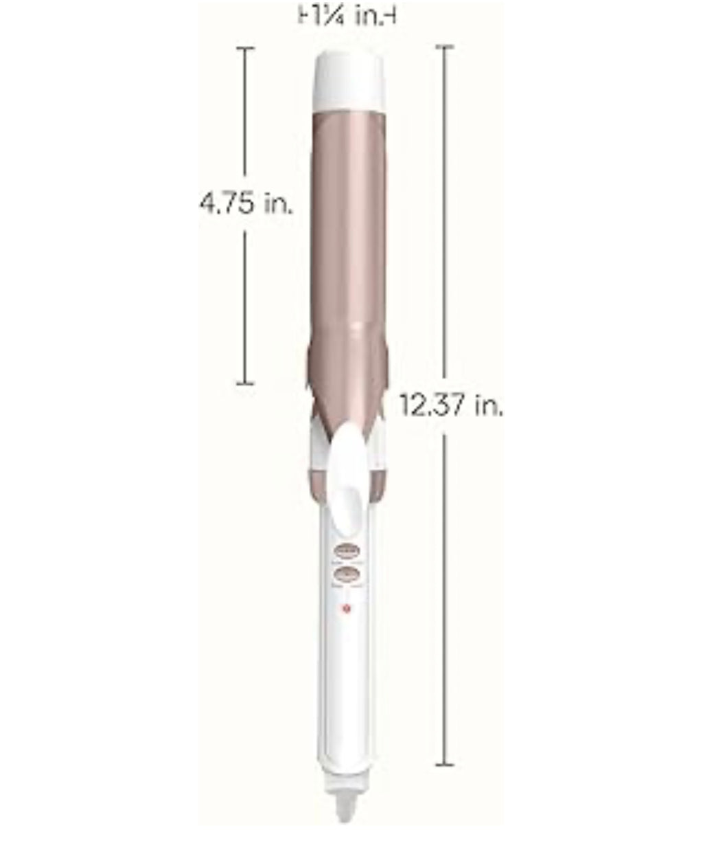 Conair 1 1/4” Double Ceramic Curling Iron.