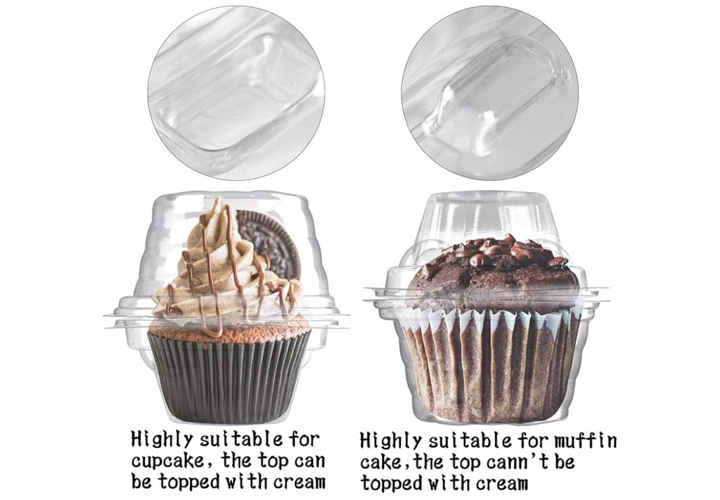 NPLUX 150 pack Individual Cupcake Containers.