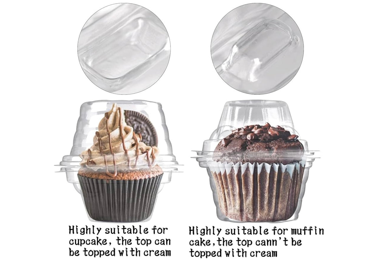 NPLUX 150 pack Individual Cupcake Containers.