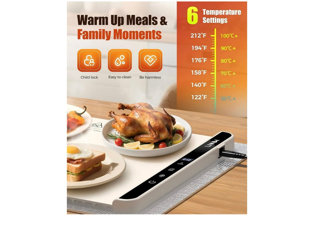 Food Warming Mat.