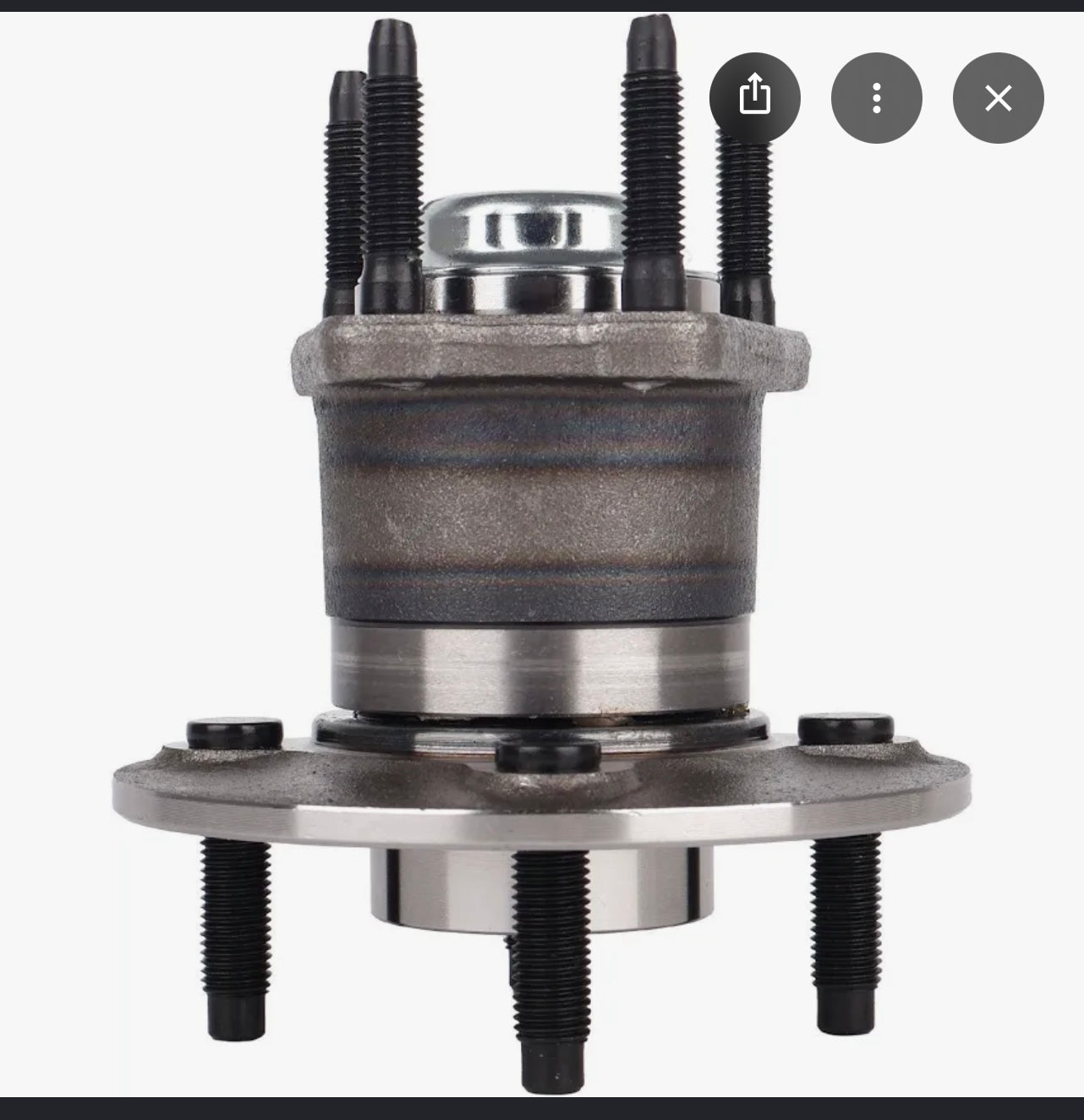 Auto round rear wheel hub bearing.