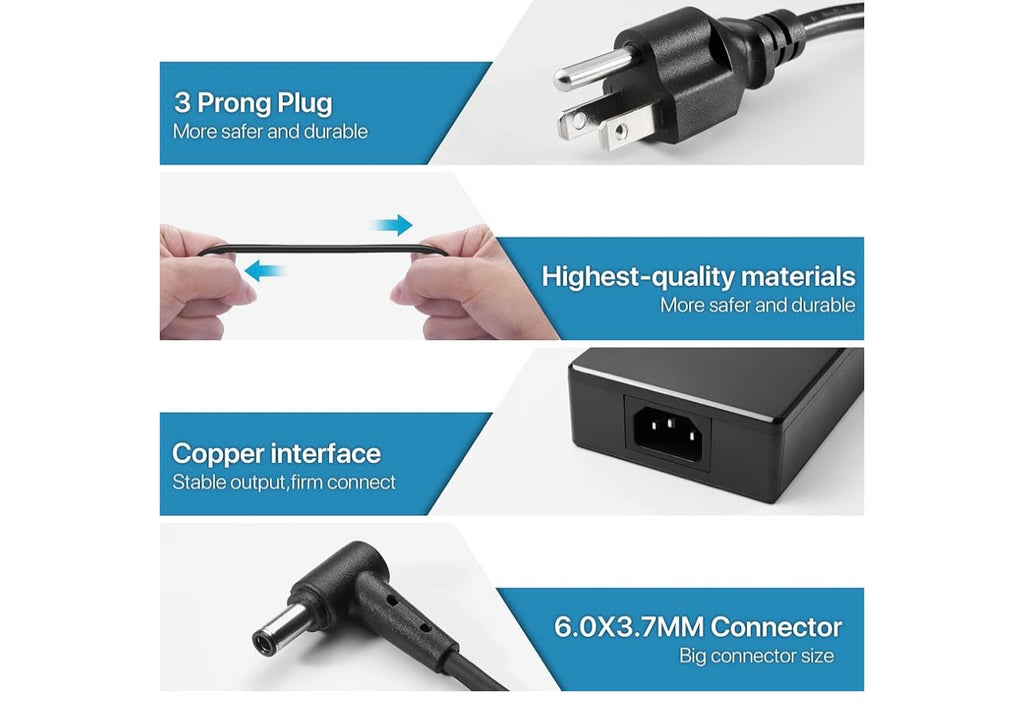 HNHTKJ 240watt AC Adapter Laptop Charger.