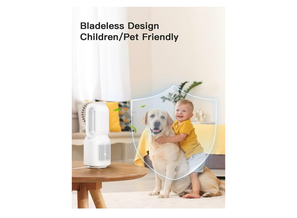 F8 Blade Less Desk Fan.