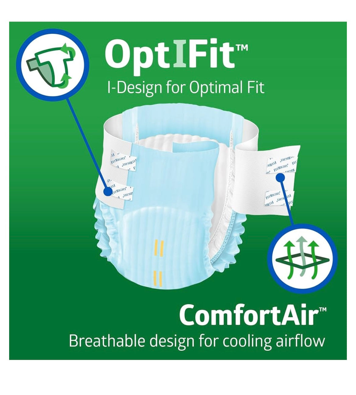Fitright adult diapers