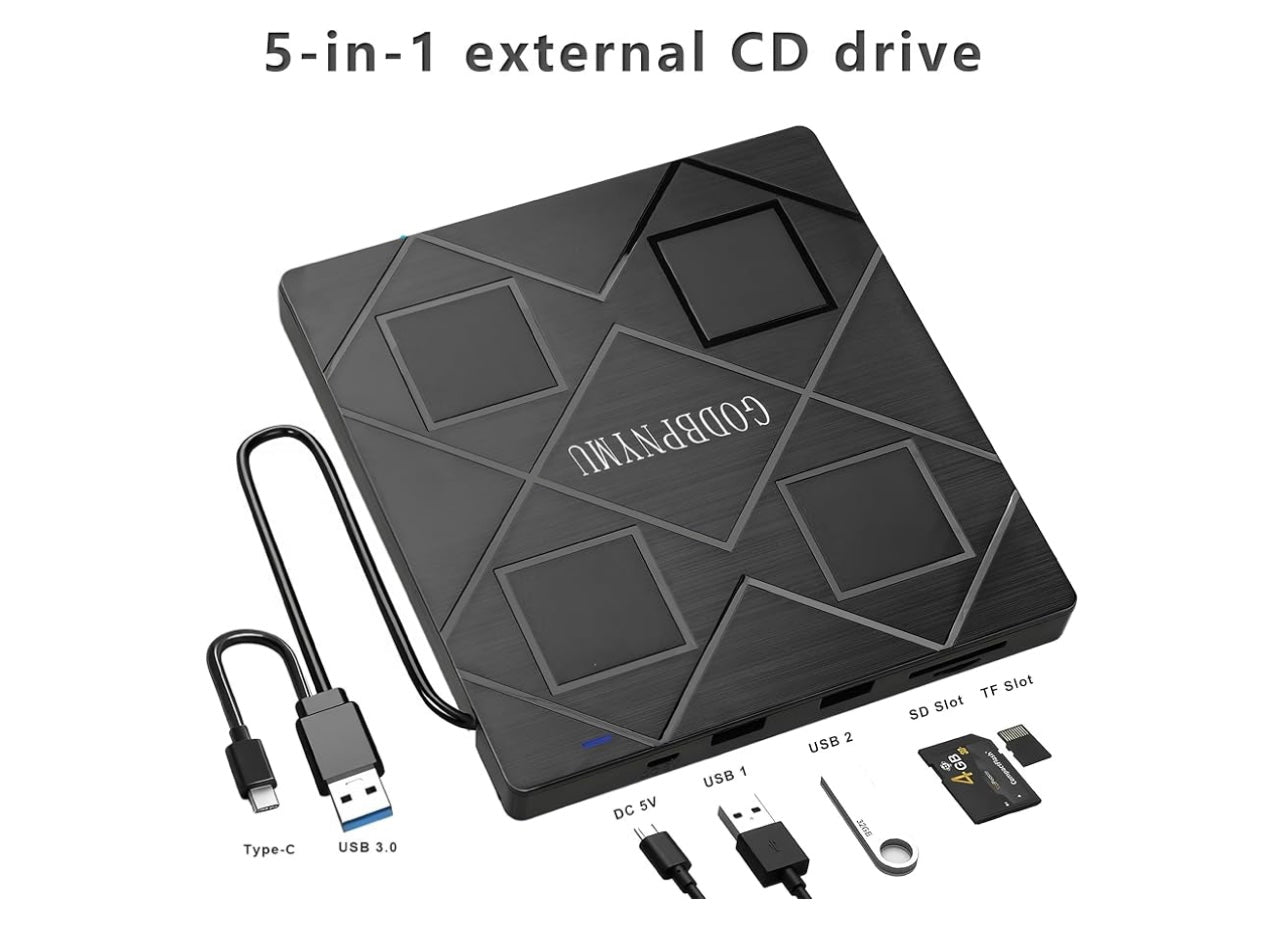 5-1 External Cd/DVD Drive For Laptop.