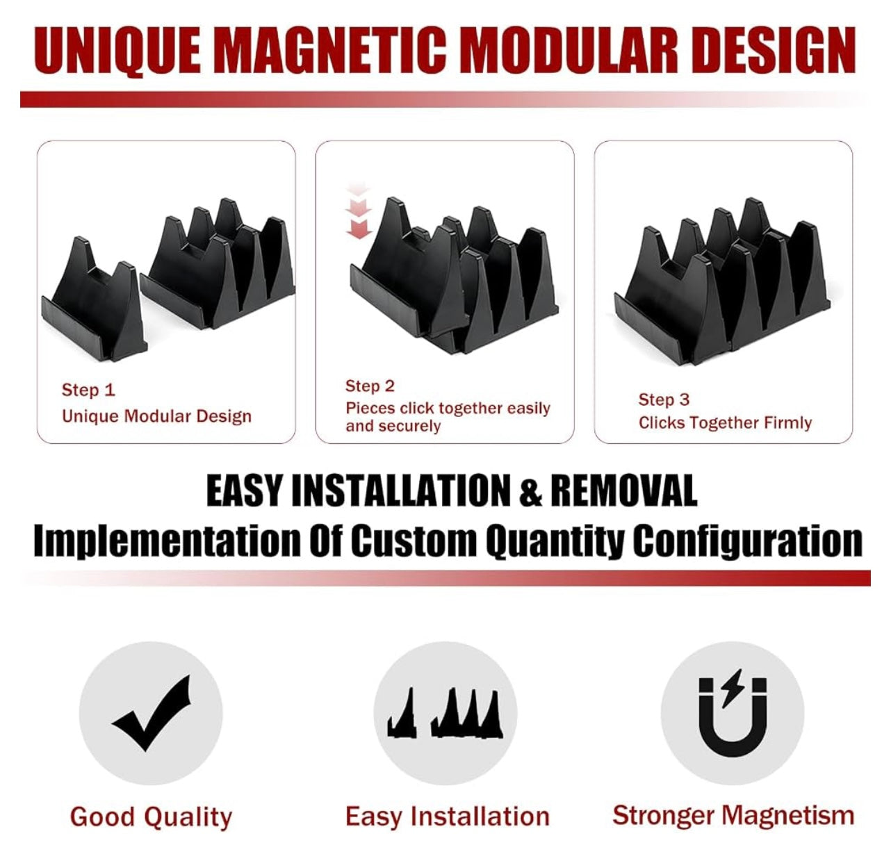 Oligeti Magnetic Wrench Organizer.