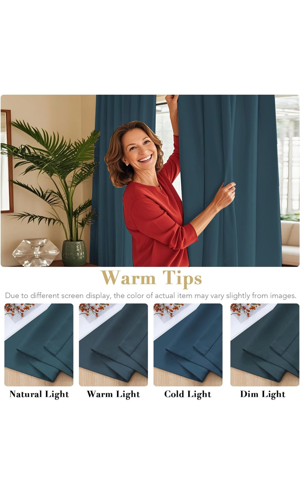 Blackout curtains