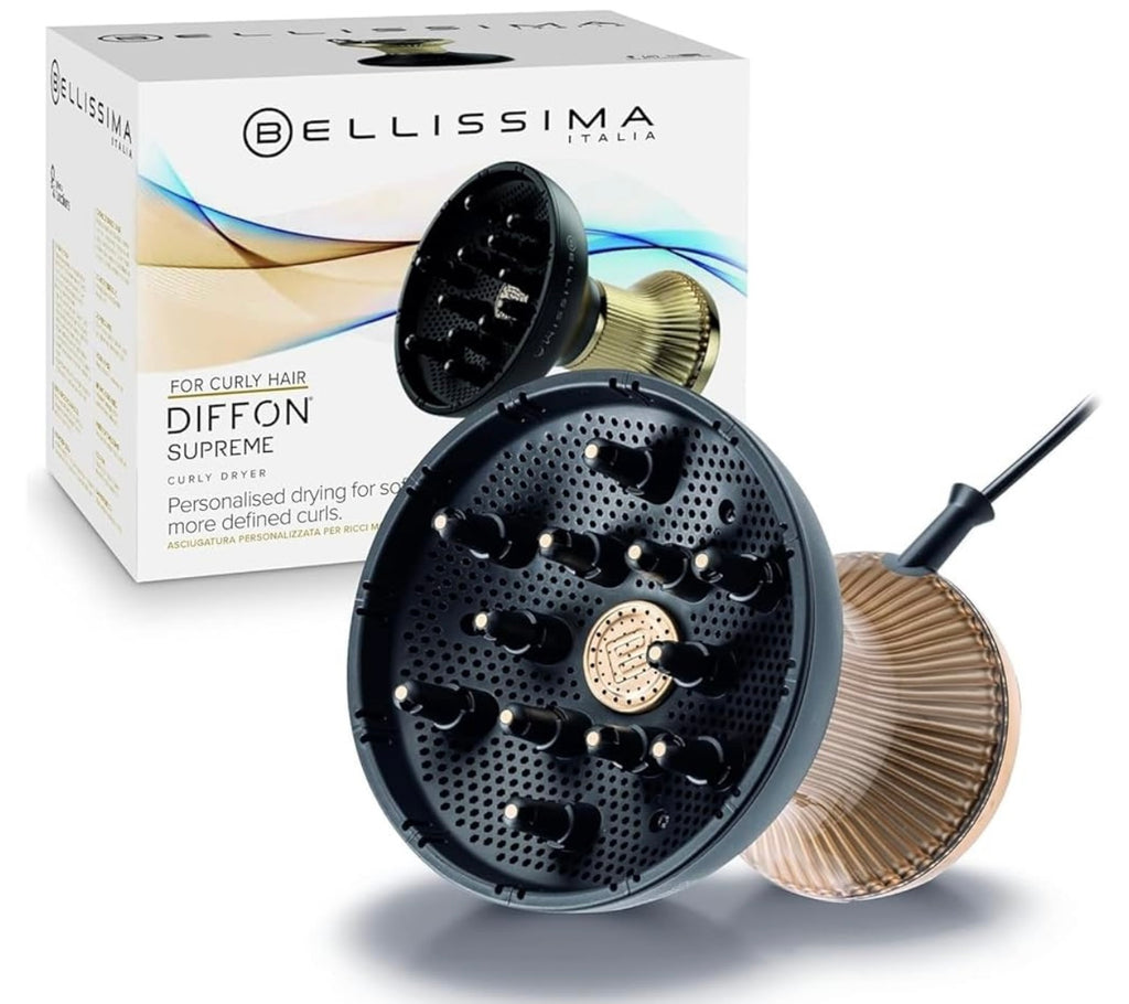 Bellissima Diffon Supreme Diffuser & Curly Hair Dryer.