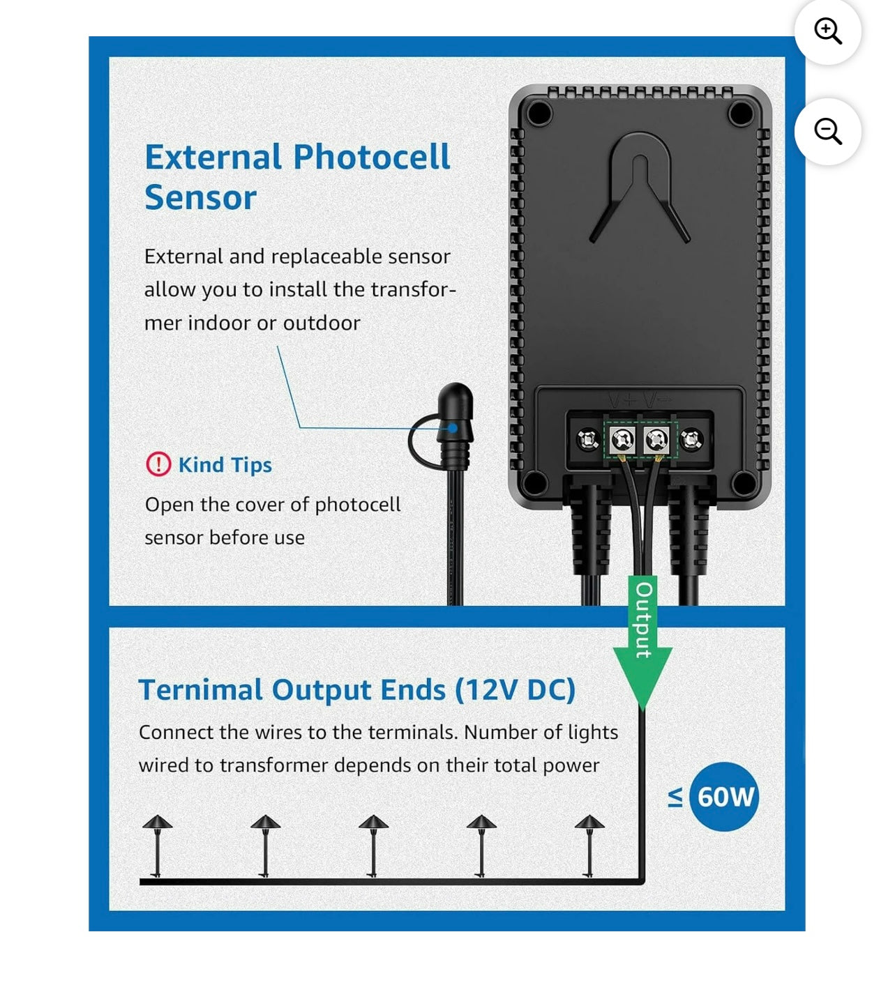 Sunvie Low Voltage Landscape Transformer.