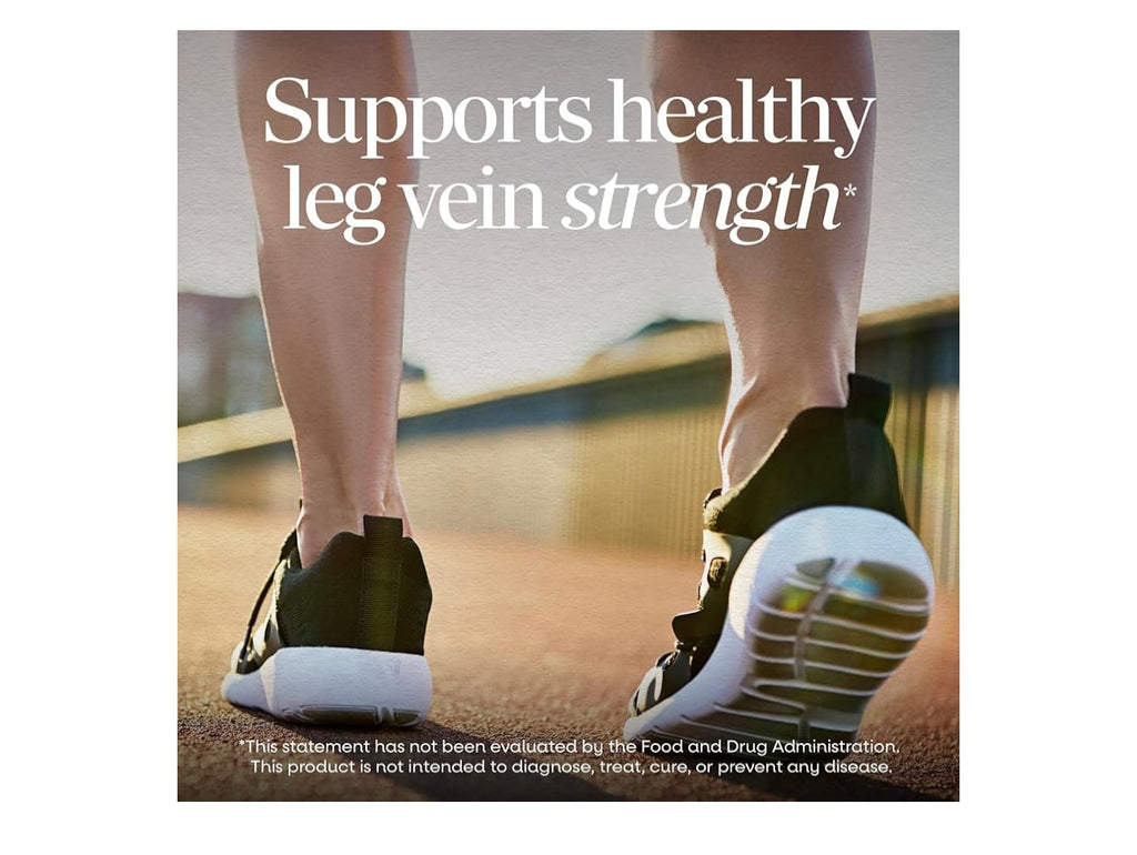 Nature's Way Leg Veins, Supports Healthy Leg Vein Strength*, Vegan, 60 ct. exp 08/2027