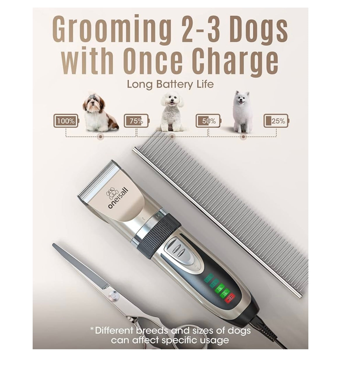 One is all dog clippers