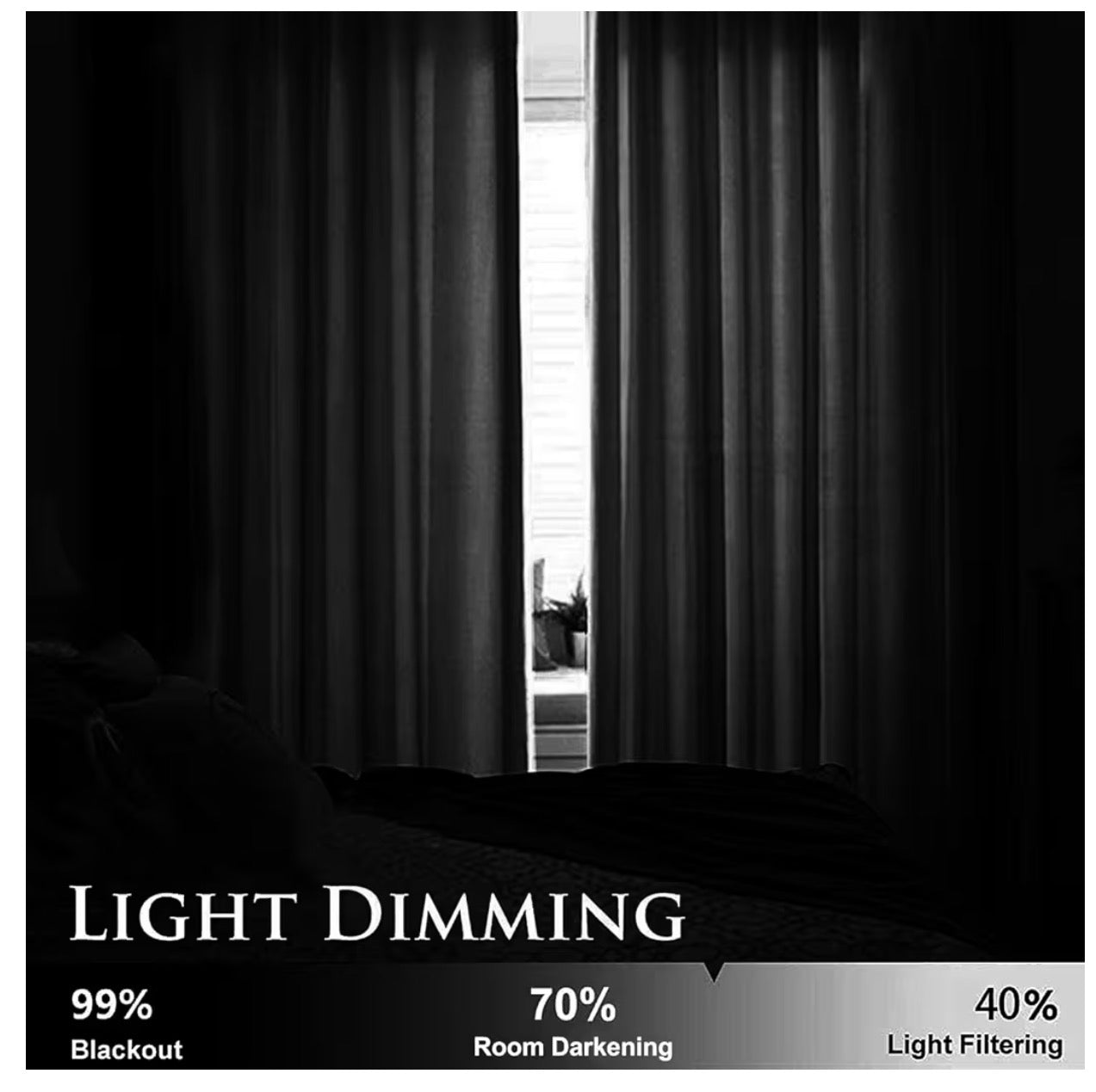 SMILETIME Dark Grey 108 in Long Velvet Curtains with Grommet, Thermal Insulated Super Soft Privacy Noise Reducing Light Filtering Velvet Curtains for Living Room, 2 Panels, Each 52 x 108 inches Long