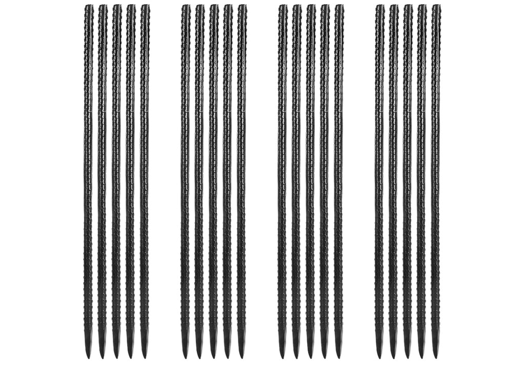 Starvast 20pcs 16inch Rebar Ground Stakes.