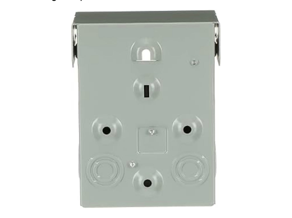 AC Disconnect With GFCI Receptacle.