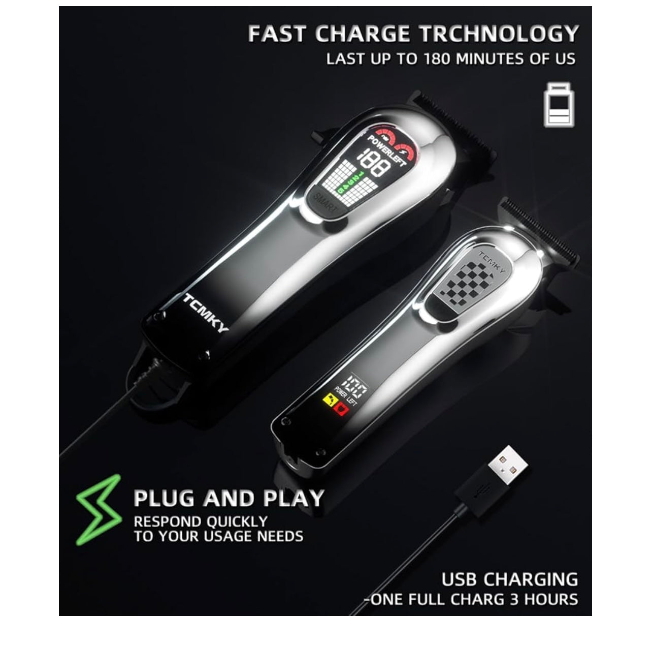 TCMKY Professional Electric clippers.