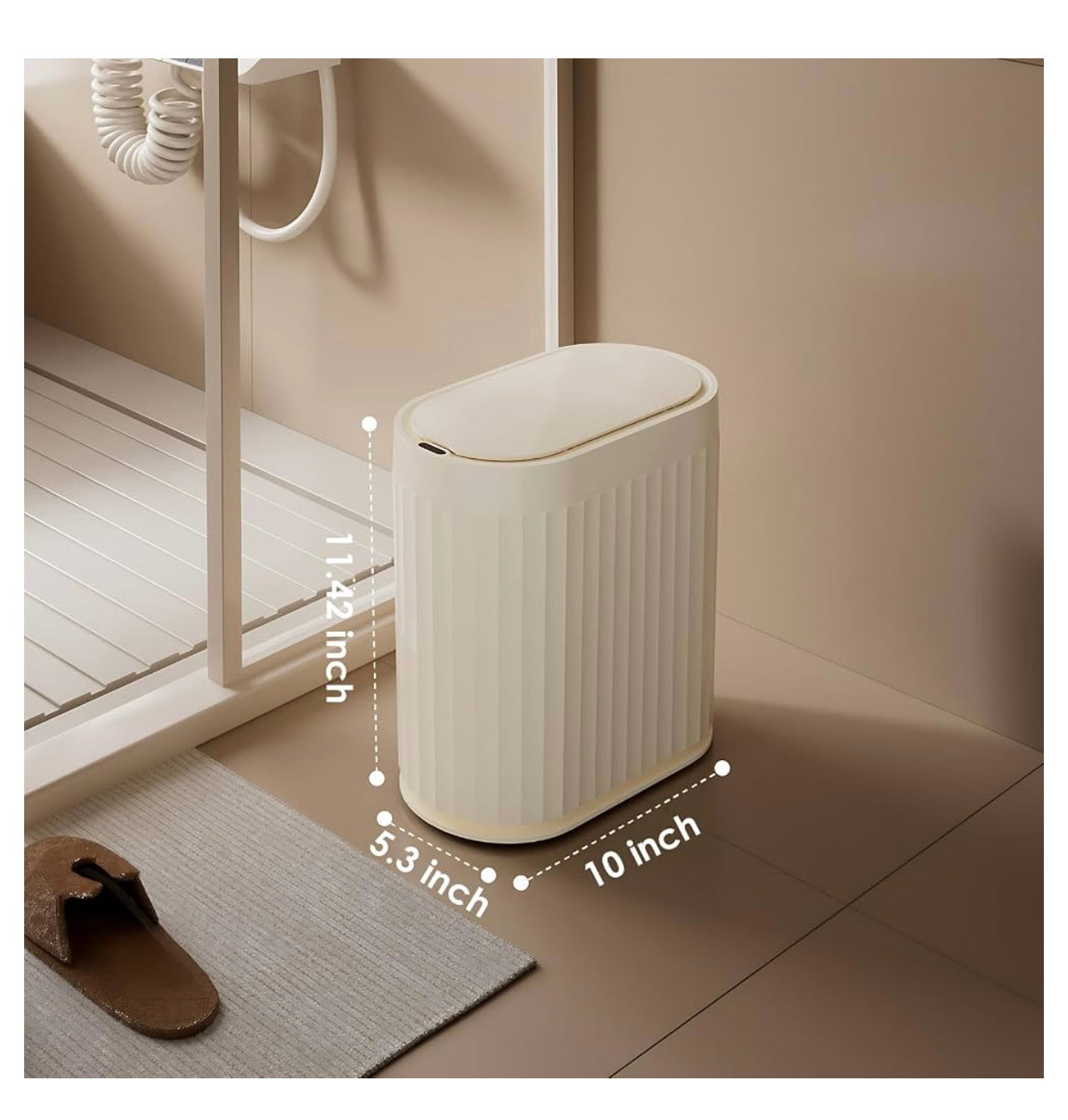 Elpheco Bathroom Sensor Trash Can.